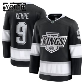 Los Angeles Kings tröja Fanatics Premium Adrian Kempe 2024-25 Svart Hemma - NHL Tröjor Barn